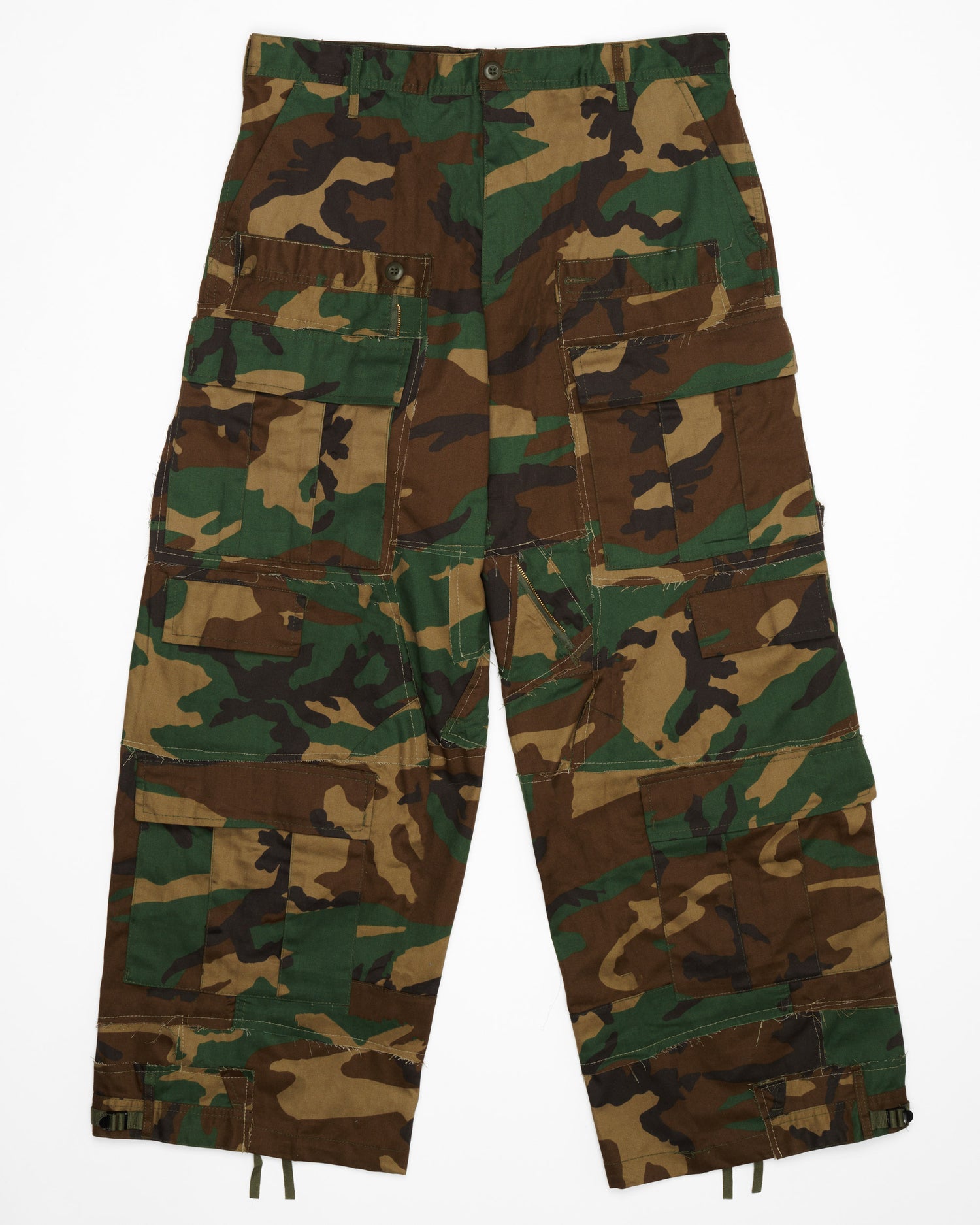Woodland Rework Camo Cargo Pants