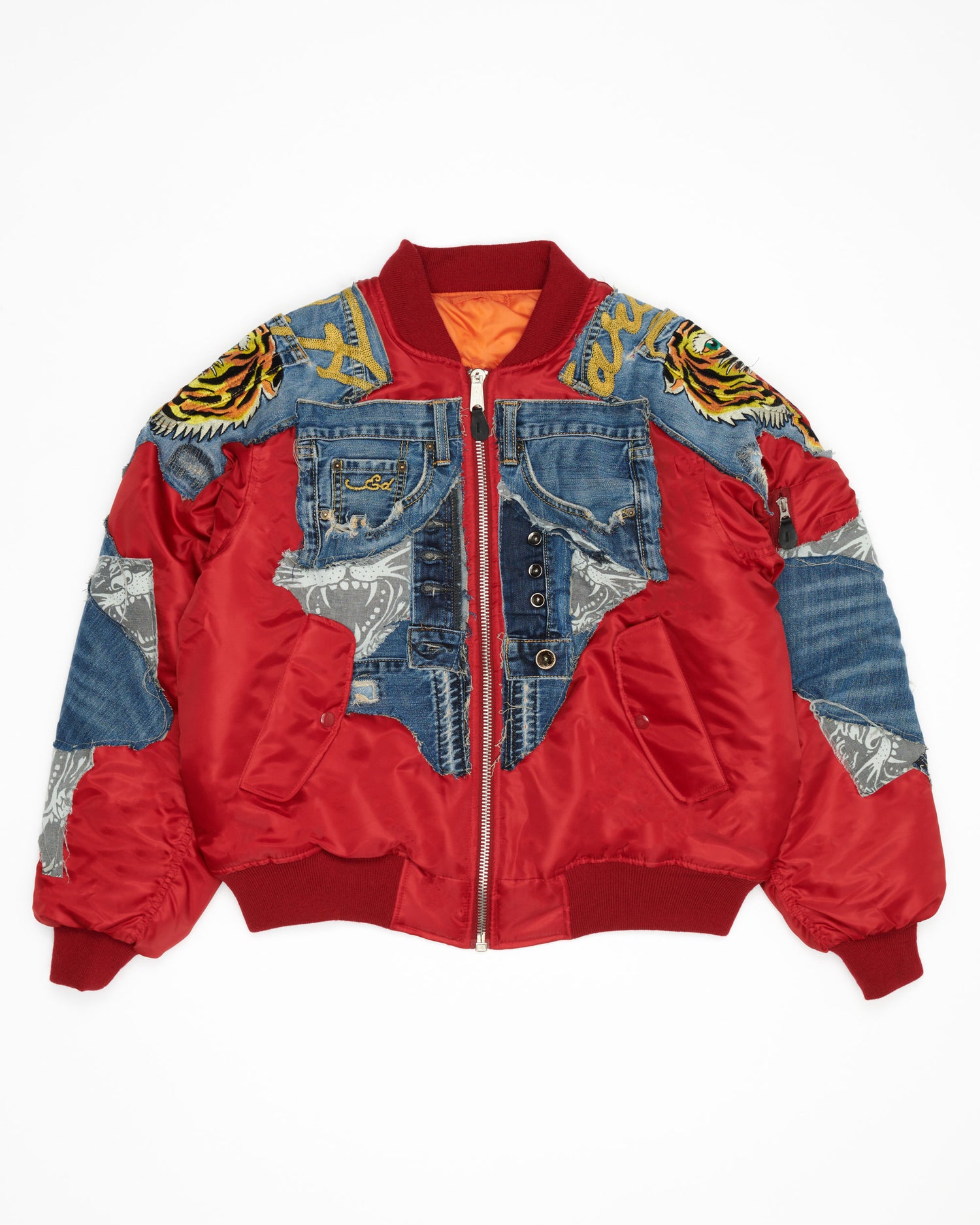 Ed Hardy Tiger Bomber Jacket