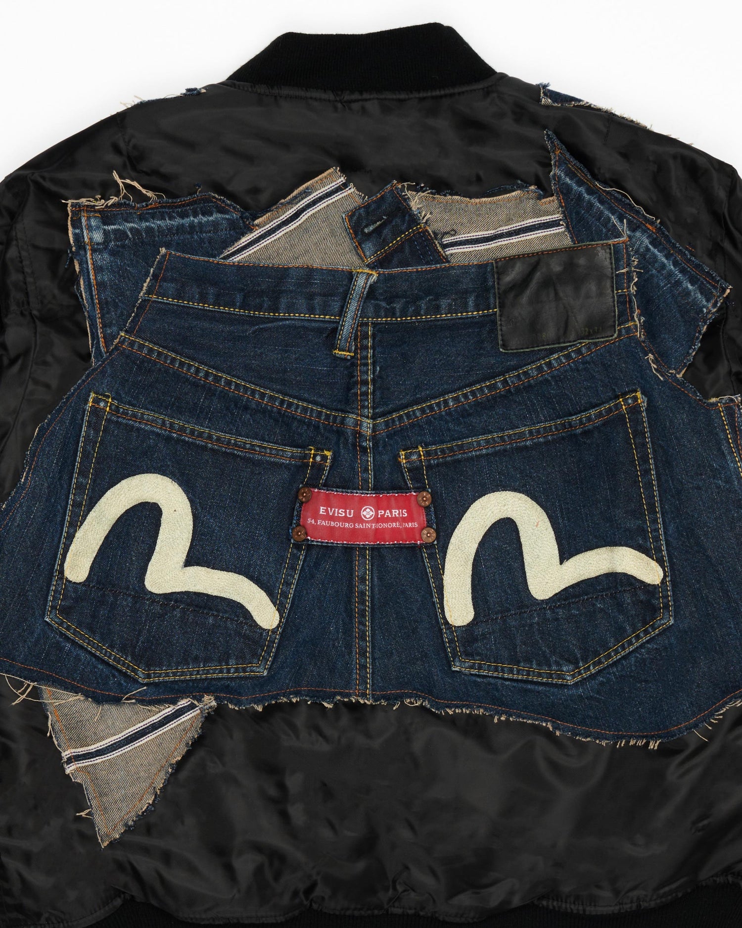 Evisu Denim Bomber Jacket