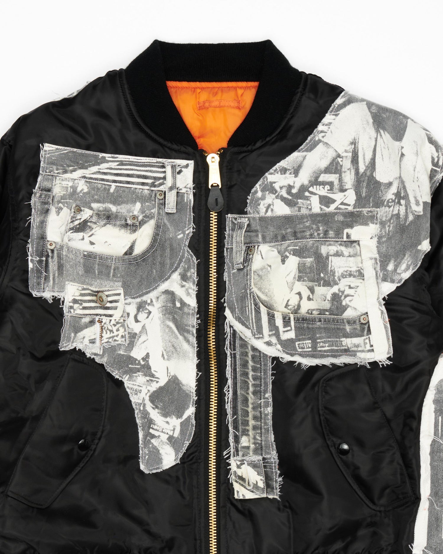 Pepe Denim Bomber Jacket