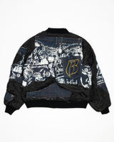 Ruff Ryder Dark Wash Denim Bomber Jacket