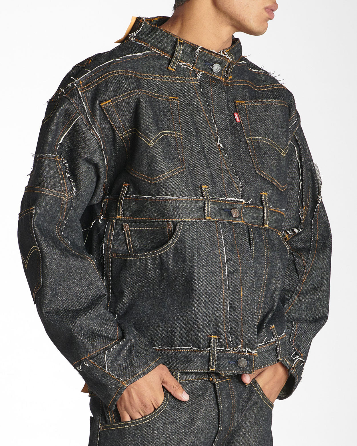 Raw Rework Denim Jacket