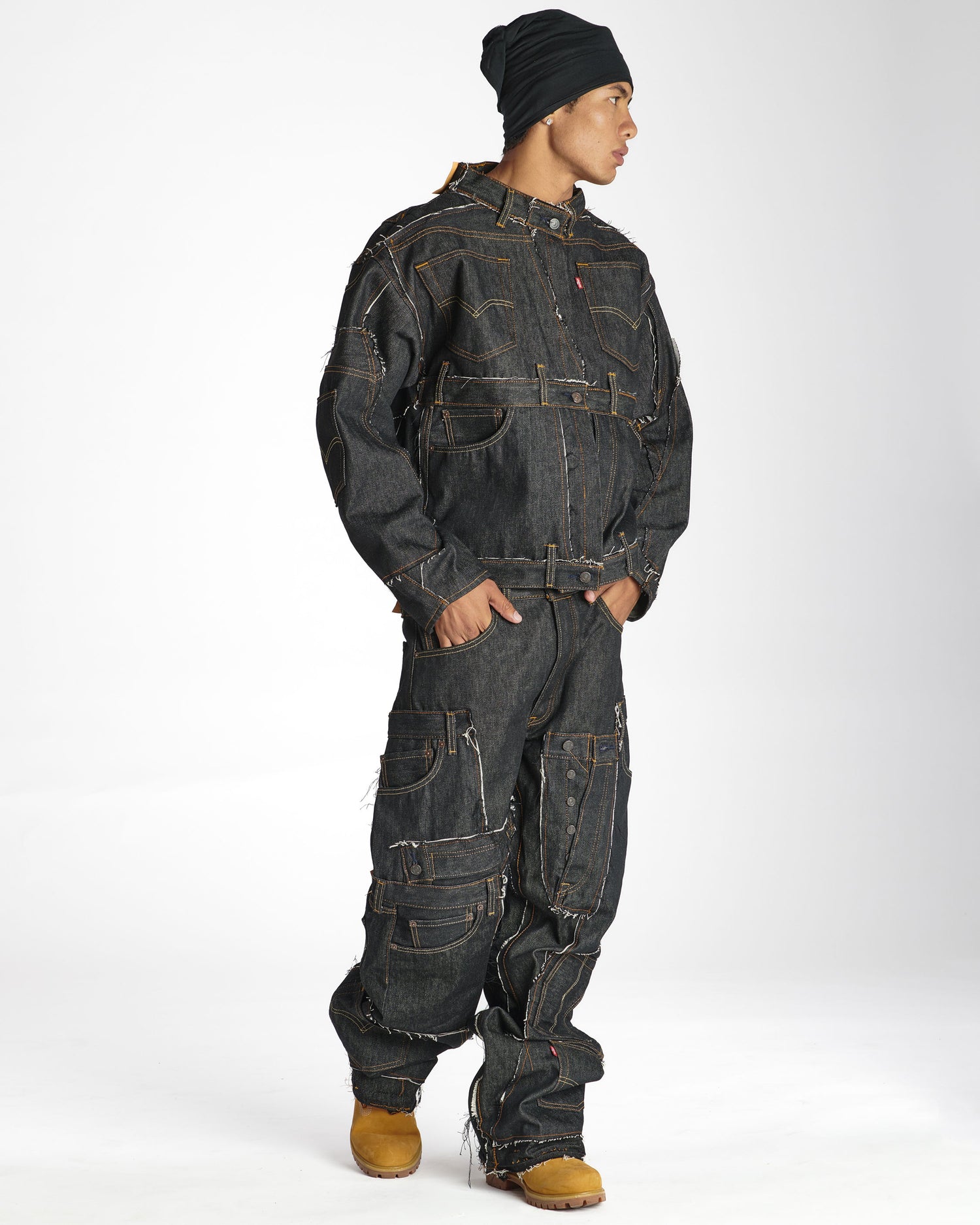 Raw Rework Denim Jacket